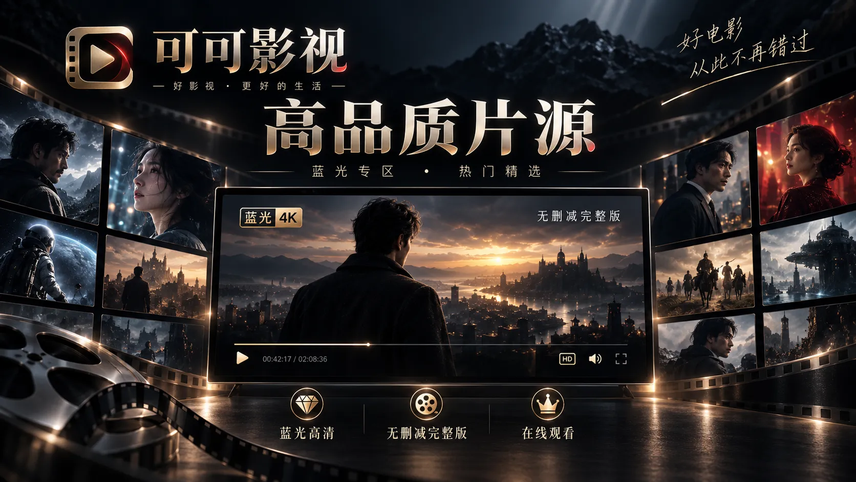 视频创作课堂主题视觉